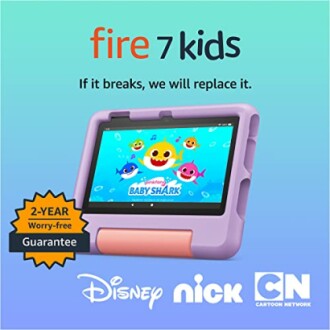 Amazon Fire 7 Kids Tablet (2022) Review - Perfect Tablet for Kids 3-7 Years